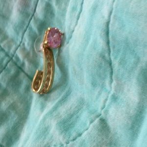 Earring jackets 14 k gold for studs